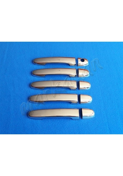 Toyota Uyumlu Rav 4 Sensörsüz Krom Kapı Kolu 2006-2012 5 Kapı  Paslanmaz