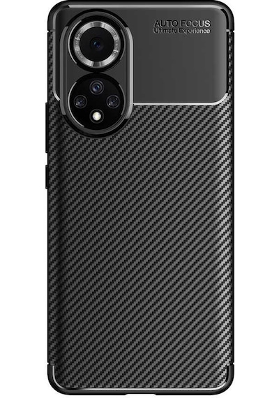 Zore Huawei Nova 9 Kılıf Msra Negro Silikon Kapak - Siyah Siyah