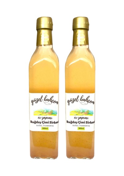 Güzel Bahçem Buğday Çimi Sirkesi 2 x 500 ML