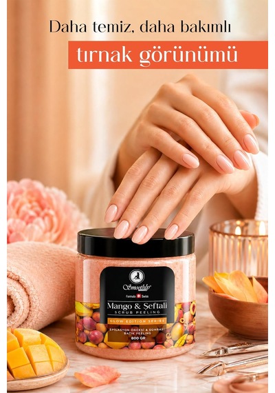 Tr Mango & Şeftali Aromalı Canlandırıcı & Yumuşatıcı El Ayak Ve Vücut Bakım Peelingi 800gr