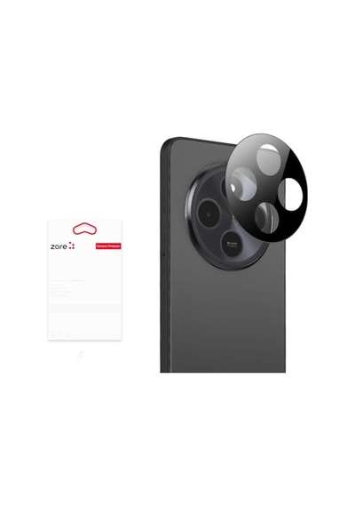 Kamera Lens Koruma Camı V2 Siyah