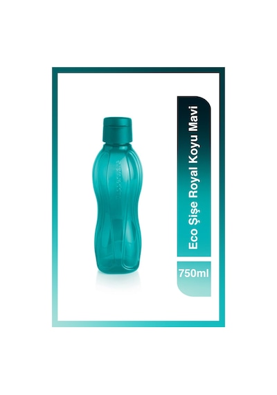 Tupperware  Eco Şişe 750 ml Royal KK Mavi