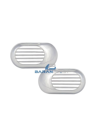Baran A025-k Yan Sinyal Çerçevesı Küçük Krom Üniversal 1 Takım -ıdır