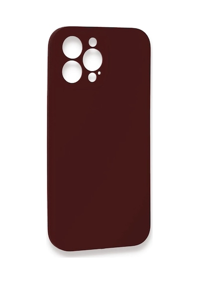 Cosmotex Newface Apple iPhone Uyumlu  13 Pro Max Kılıf Lansman Legant Silikon - Bordo