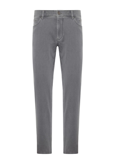 Captiva Regular Fit Likralı Erkek Örme Jean Pantolon 6644 Gri