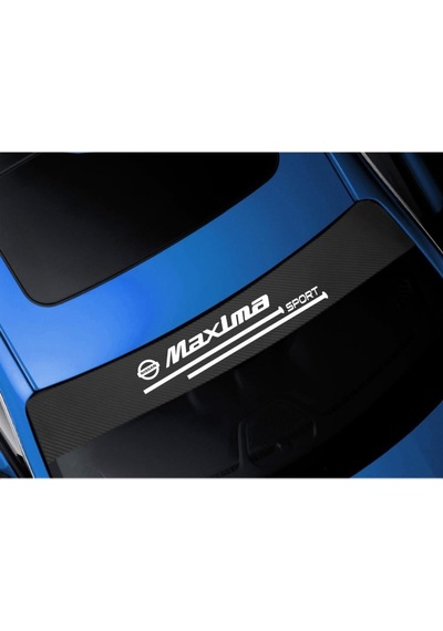 Nissan Maxima Için Karbon Ön Cam Oto Sticker