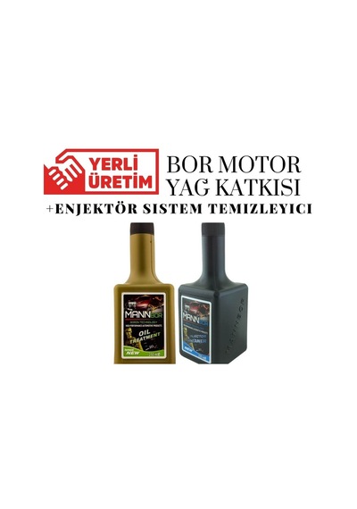 Mannbor Nano Gold Bor Elmas Yağ Katkısı Enjektör Temizleyi.250Ml