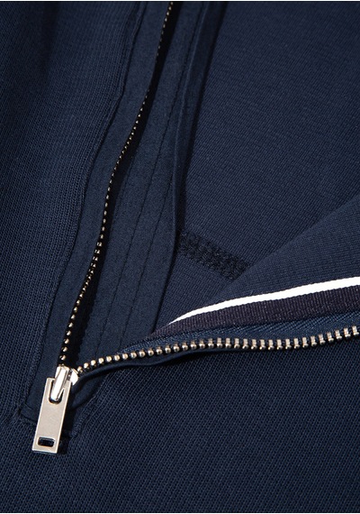 Mavi - Yarı Fermuarlı Lacivert Sweatshirt 0s10537-86623 Lacivert