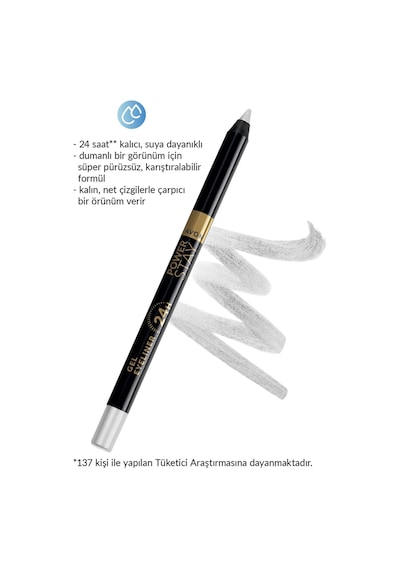 Power Stay Jel Eyeliner Silver Shimmer