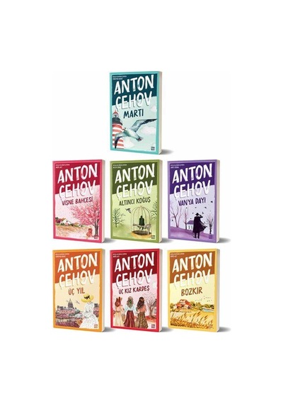 Anton Çehov Seti - 7 Kitap Takım - Anton Pavloviç Çehov - Dokuz Yayınları