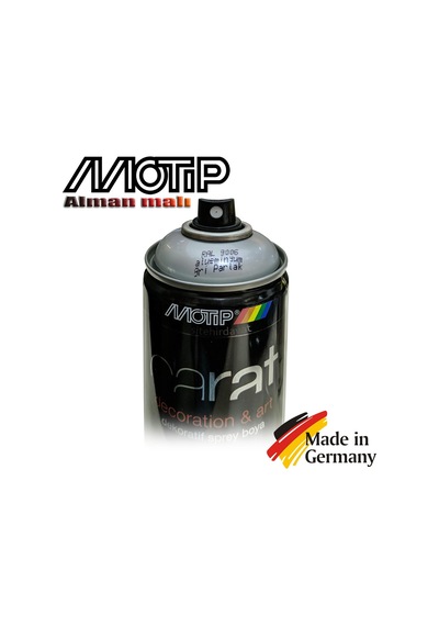SPREY BOYA MOTİP CARAT RAL 9006 - PARLAK ALUMİNYUM GRİ