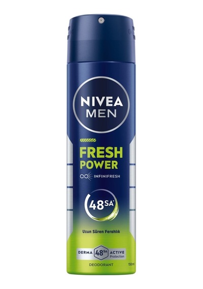 Nıvea Men Erkek Sprey Deodorant Fresh Power 150 Ml 6'li Avantaj Paketi Mıchu