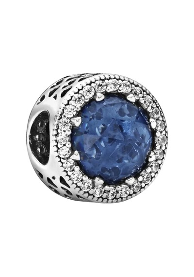 Nur Silver Ay Işığı Mavisi Gümüş Charm Nur-bl01131