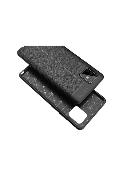 Samsung Uyumlu Galaxy A81 Note 10 Lite Kılıf Zore Niss Silikon Kapak Siyah