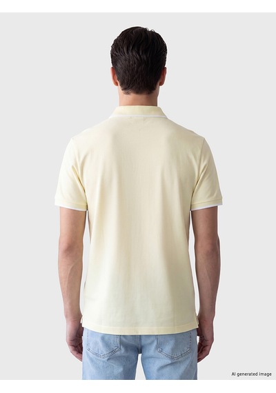 Lcwaıkıkı Classic Turuncu Polo Yaka Standart Fit Erkek Tişört
