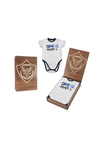 Fenerium Fenerbahçe Lisanslı Unisex Bebek Zıbın Karmelanj Be220c9y03 Beyaz