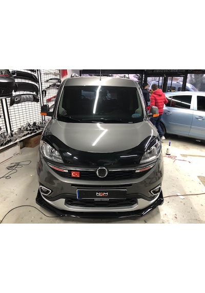 Fiat Doblo Kaput Rüzgarlığı D4 Kasa 2015 Sonrası Parlak Siyah