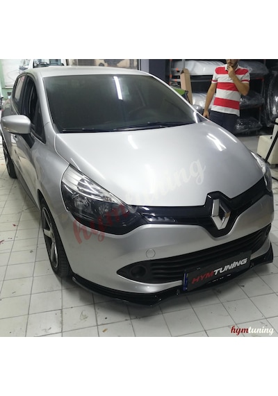 Renault Clio 4 Ön Tampon Lip'ii Parlak Siyah