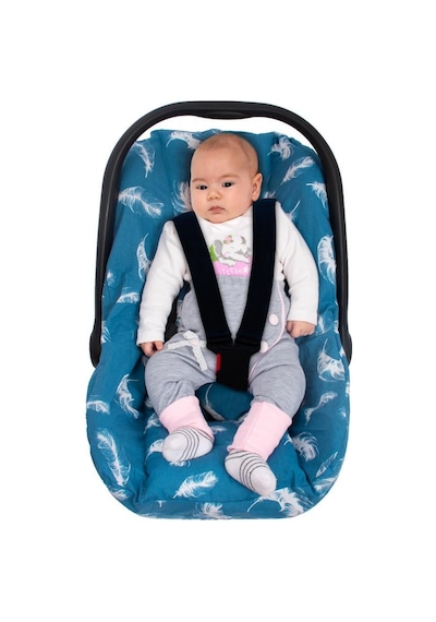 Sevi Bebe Bel Destekli Ana Kucağı Örtüsü Art-61 Tüy Desen