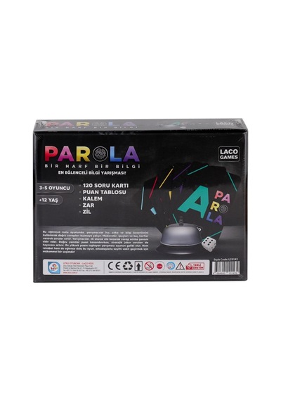 Lc0143 Parola En Eğlenceli Bilgi Oyunu -