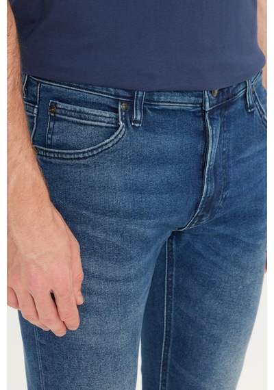 Luke Denim Pantolon Mid Indigo Çok Renkli