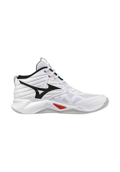 Mizuno Wave Momentum Pro Mıd Unisex Voleybol Ayakkabısı Beyaz Çok Renkli