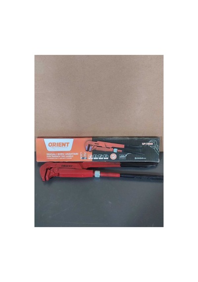 1.5'' İngiliz Anahtarı 5,5 Cm Ağız Açıklığı 43 Cm Boy Maşalı Boru Anahtarı Profesyonel Sökme Sıkma