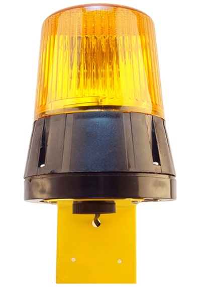Mesan Ø110 İkaz Lamba Döner Buzzer L Montaj Turuncu 24vdc Ms 899.3.24vdc