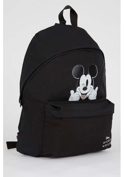 Bene Az Baskı Hatalı Siyah Disney Mickey Sırt Çantası-a3339ax