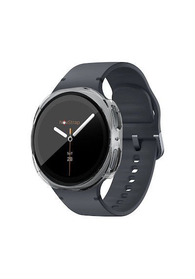 Novstrap Samsung Galaxy Watch 9 40mm İle Uyumlu Kılıf Sert Pc Kasa Ve Cam Ekran Koruyucu 360 Tam Koruma