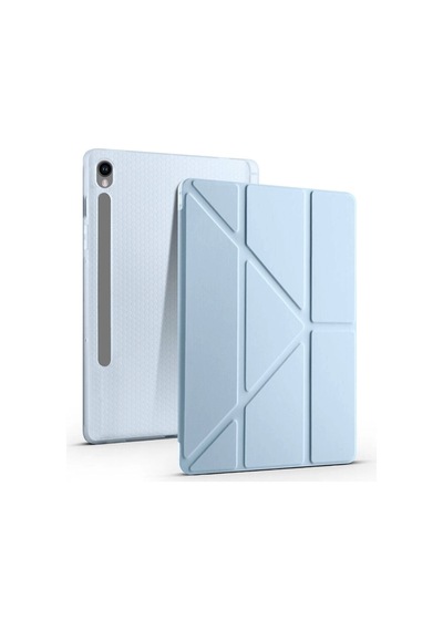 Galaxy Uyumlu Tab S9 Kılıf Zore Tri Folding Kalem Bölmeli Standlı Kılıf