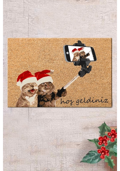 Pvc Selfie Dekoratif Iç Ve Dış Kapıönü Paspasları Pvc Taban