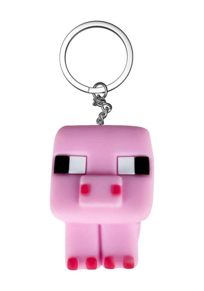 Minecraft Rubber Hangers Anahtarlık Adet Fiyatıdır Gri
