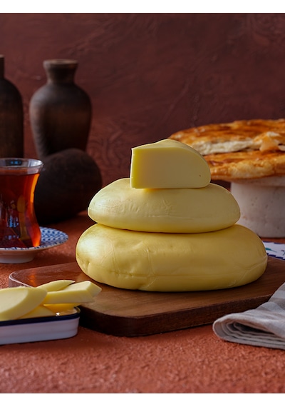 Kars Göbek Kaşar Peyniri - Şirden Mayalı 1 Kg