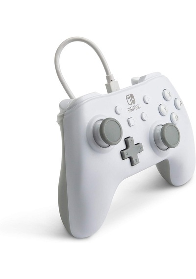 Nintendo Switch Oyun Kolu Kablolu Lisanslı Beyaz Powera
