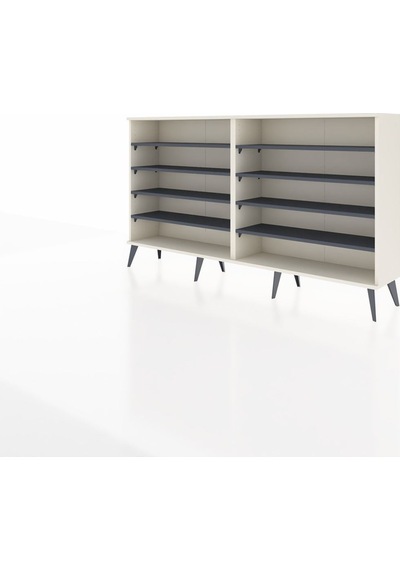 Arges Konsol 8 Raflı 176x30x99 Aytaşı-aytaşı/antrasit Aytaşı-aytaşı/antrasit