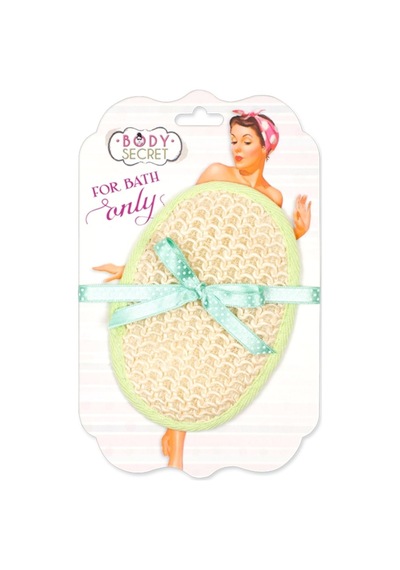 Bodysecret Oval Banyo Süngeri Yeşil