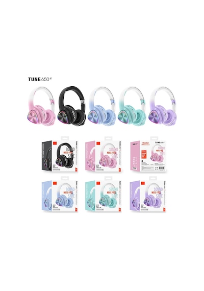 Karler Bass Tune 650 Bt Rgb Kablosuz Kafaüstü Kulaklık