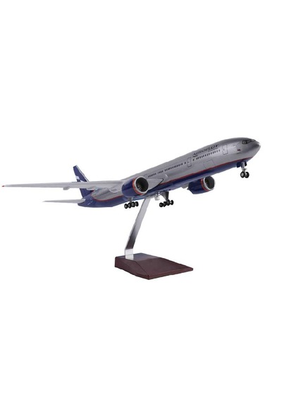 Maket Uçaklar-aeroflot-ölçek : 1:157 47 Cm-jb777aeroflot