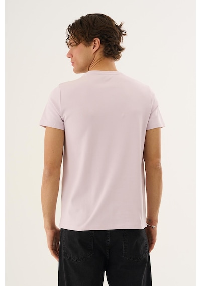 Alexandergardi Alexandergardı Dokulu Erkek T-shirt Lila