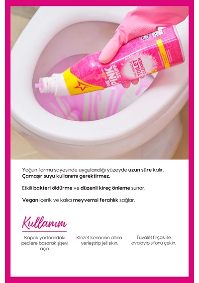 Wc Klozet Derin Temizlik Seti 3'lü Tuvalet Temizleyici Jel + Köpük + Aktif Klozet Bloğu