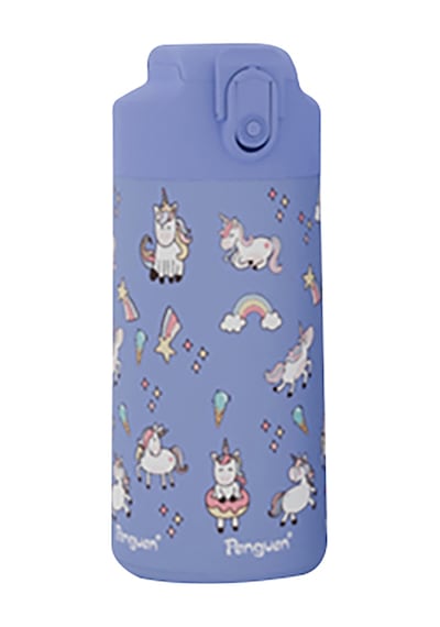 Bienly Çelik Desenli Çocuk Matarası 500 Ml