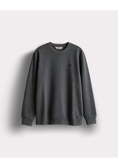 Ellesse 6wm3001-dgm Erkek Sweat Koyu Gri Melanj