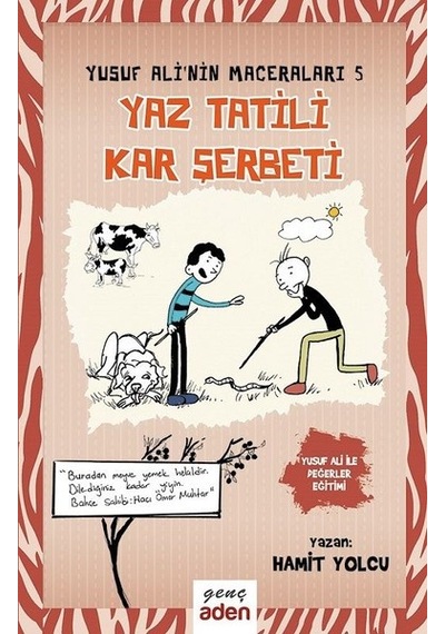 Yusuf Ali'nin Maceraları 5-Yaz Tatili Kar Şerbeti - Hamit Yolcu - Aden Yayınevi