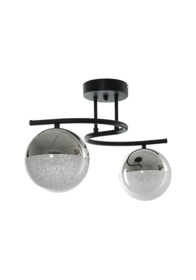 Fuji Modern Dekoratif Siyah Renk Salon - Mutfak - Yatak Odası 2 Li Led Avize Diğer