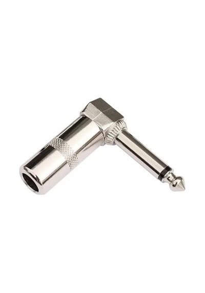6.3 Mm Mono L Tip Metal Gitar