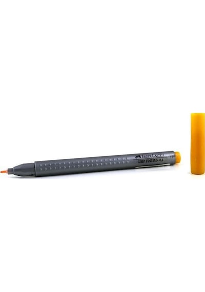 Faber Castell Grip Finepen Krom Sarısı Keçeli Kalem 0.4 Mm 151606