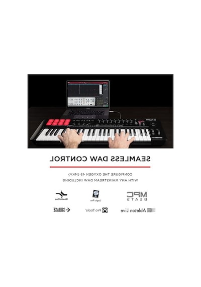 2As Usb Mıdı Klavye Controller İle Ritim Pedleri Ve Akor Modları Açık Antrasit