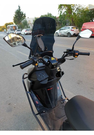 Motocam Rks Newlight 125 Ön Cam 2021-2022 Model 55cm Siyah Renkli 4mm Pro Modele Uymaz