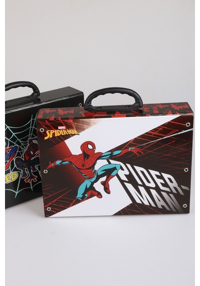 X Dekomus Lisanslı Hero Strike Collection Spiderman Saplı Çanta Tekli Altın